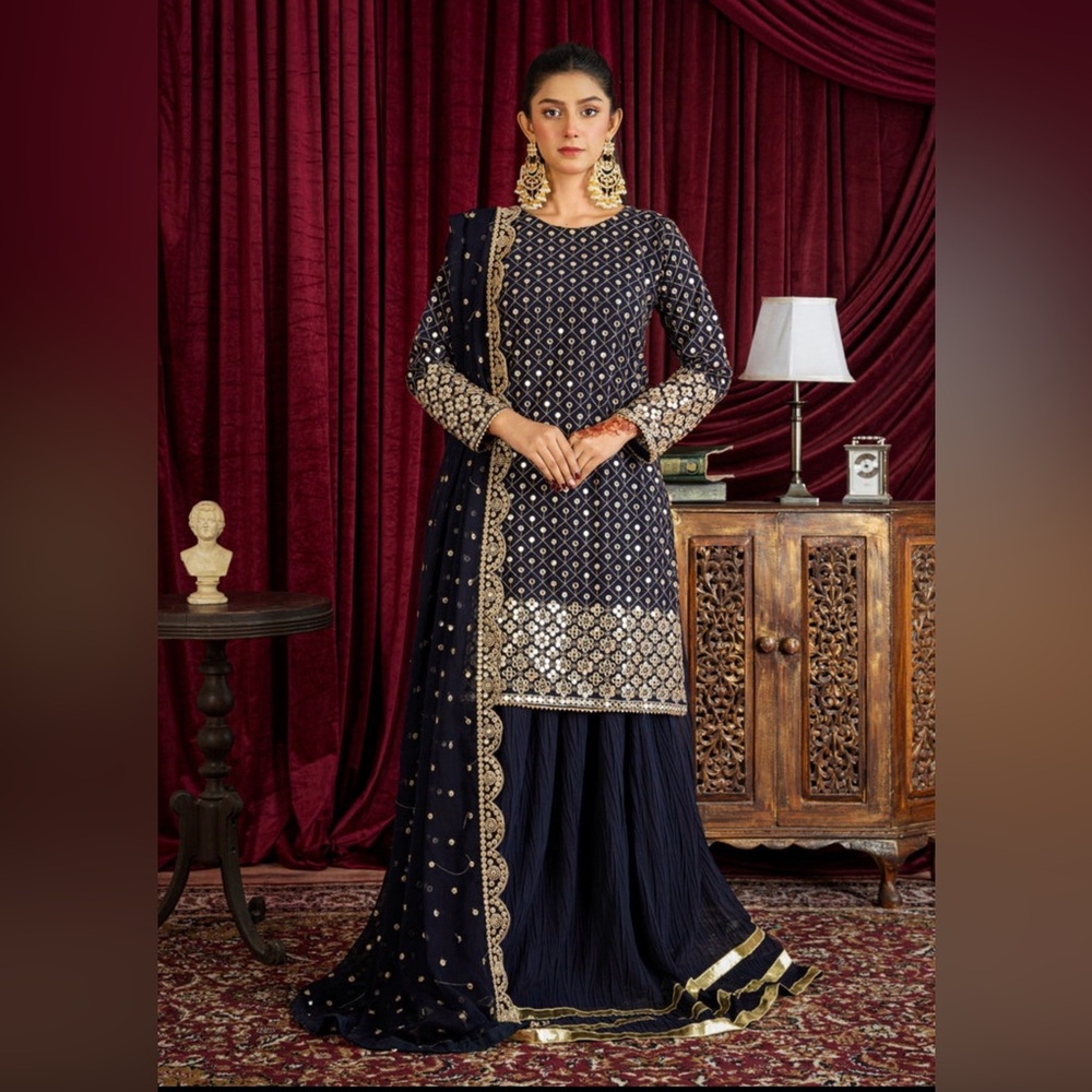 3 piece lehenga set